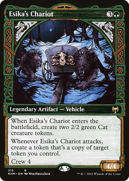 Esika's Chariot (Showcase), Kaldheim 315