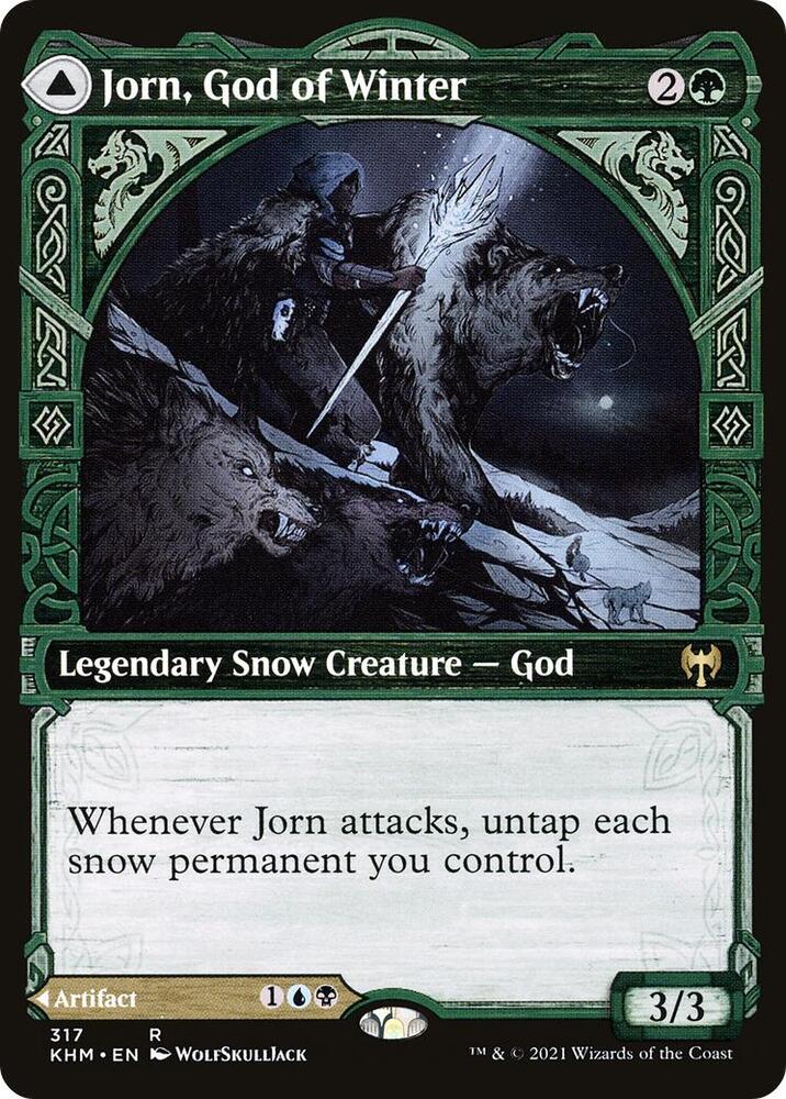 Jorn, God of Winter (Showcase), Kaldheim 317