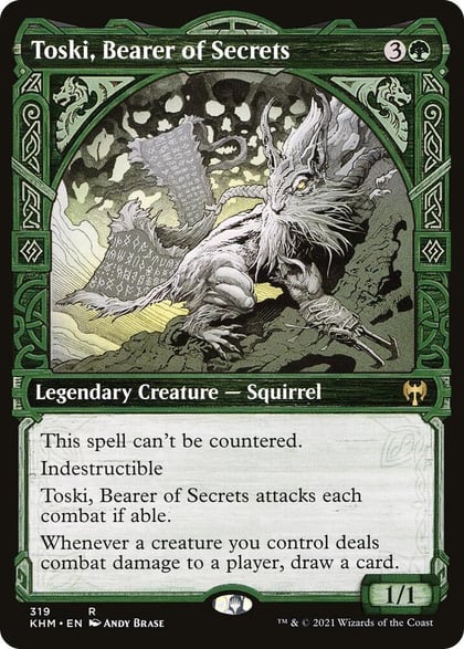 Toski, Bearer of Secrets (Showcase), Kaldheim 319