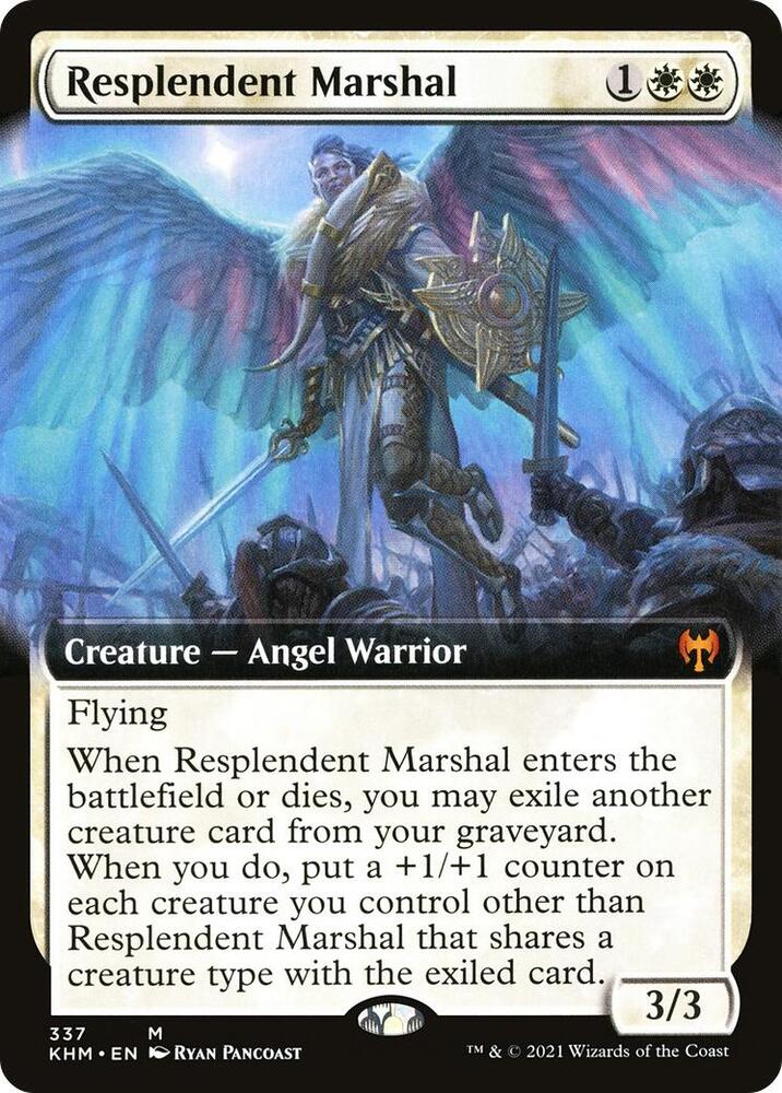 Resplendent Marshal (Extended Art), Kaldheim 337