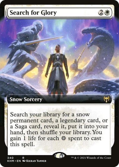 Search for Glory (Extended Art), Kaldheim 340