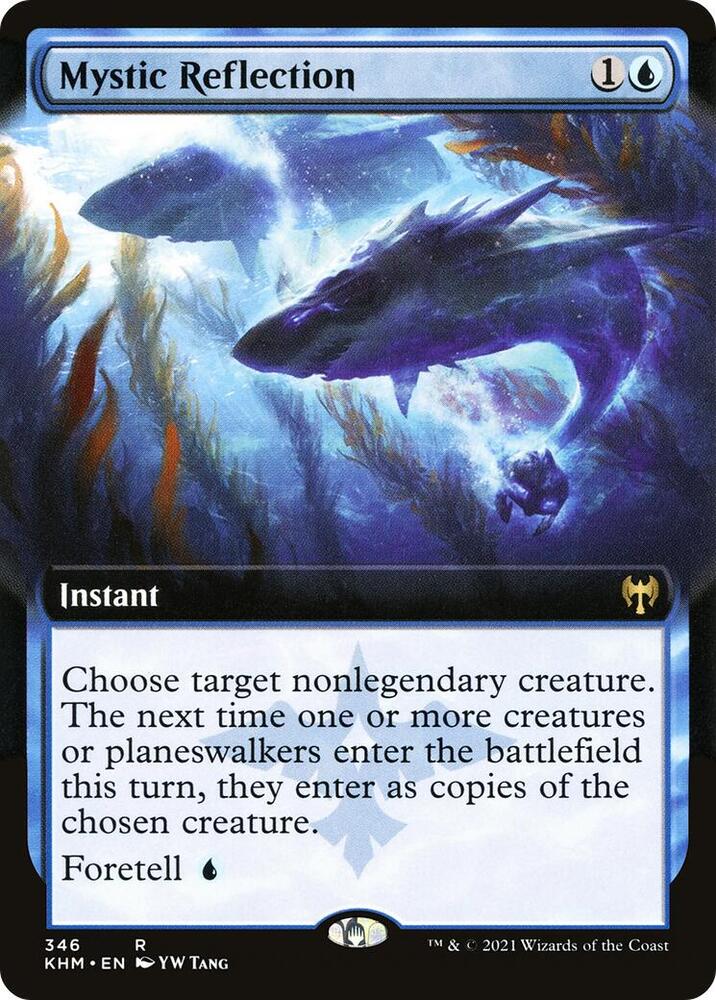 Mystic Reflection (Extended Art), Kaldheim 346