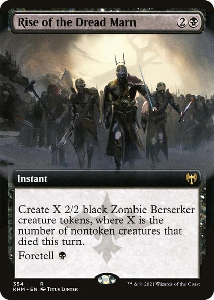 Rise of the Dread Marn (Extended Art), Kaldheim 354