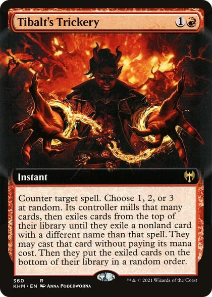 Tibalt's Trickery (Extended Art), Kaldheim 360