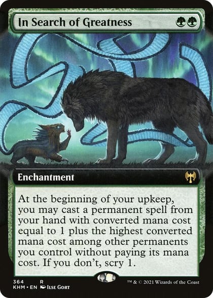 In Search of Greatness (Extended Art), Kaldheim 364