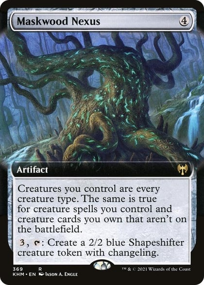 Maskwood Nexus (Extended Art), Kaldheim 369