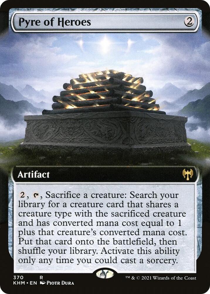 Pyre of Heroes (Extended Art), Kaldheim 370