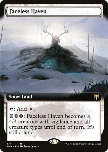 Faceless Haven (Extended Art), Kaldheim 371