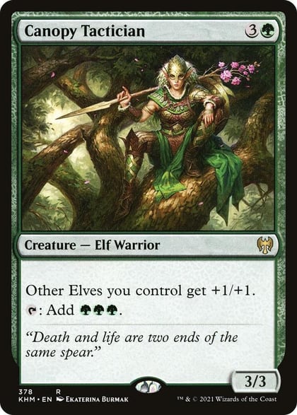 Canopy Tactician, Kaldheim 378