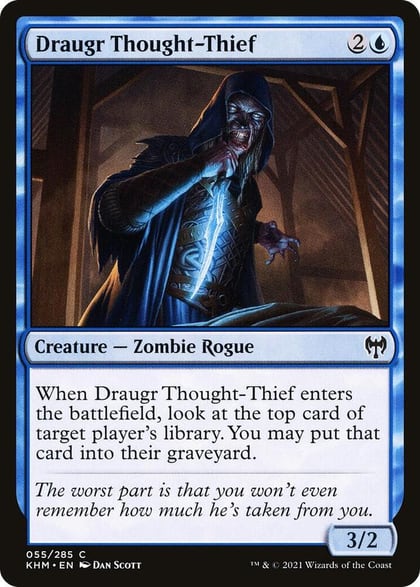 Draugr Thought-Thief, Kaldheim 55