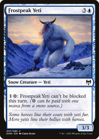 Frostpeak Yeti, Kaldheim 57