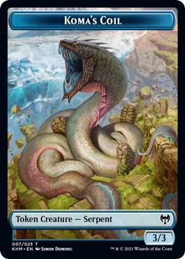 Koma's Coil Token, Kaldheim 7