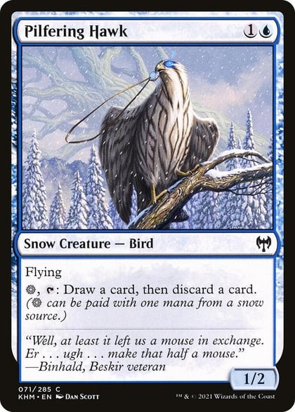 Pilfering Hawk, Kaldheim 71