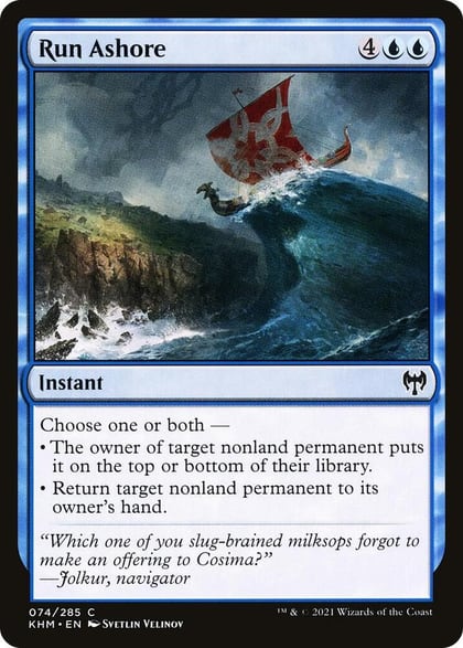 Run Ashore, Kaldheim 74