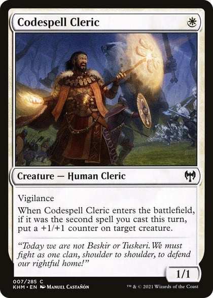 Codespell Cleric, Kaldheim 7