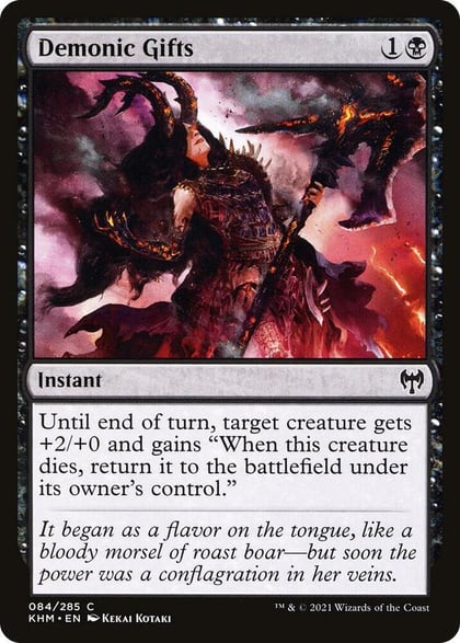 Demonic Gifts, Kaldheim 84