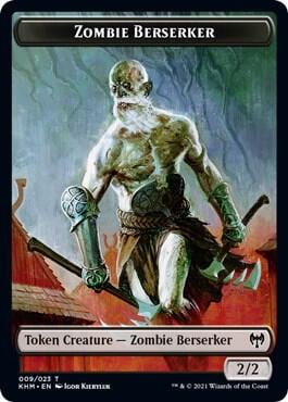 Zombie Berserker Token, Kaldheim 9