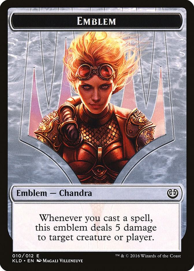 Emblem - Chandra, Torch of Defiance, Kaladesh 10