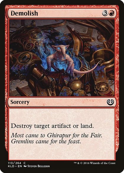 Demolish, Kaladesh 113
