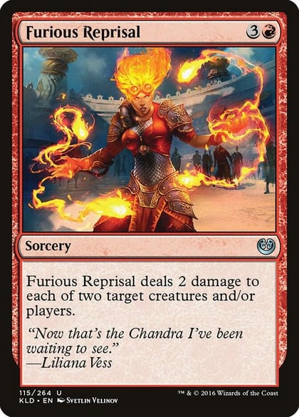Furious Reprisal, Kaladesh 115