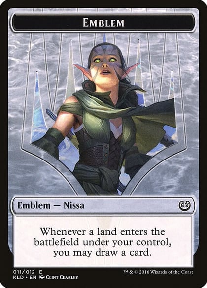Emblem - Nissa, Vital Force, Kaladesh 11