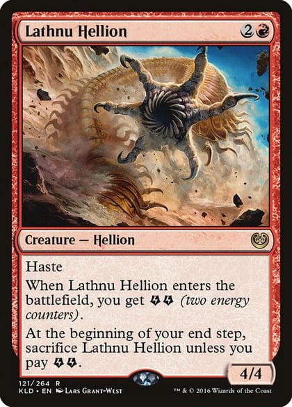 Lathnu Hellion, Kaladesh 121