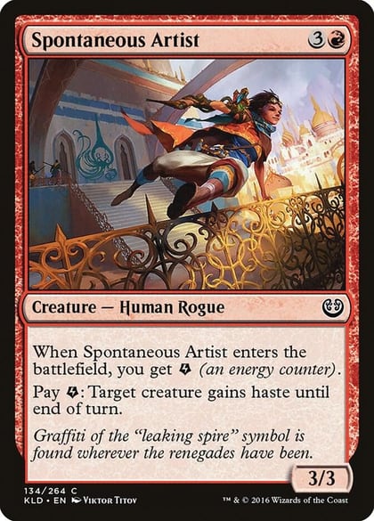 Spontaneous Artist, Kaladesh 134