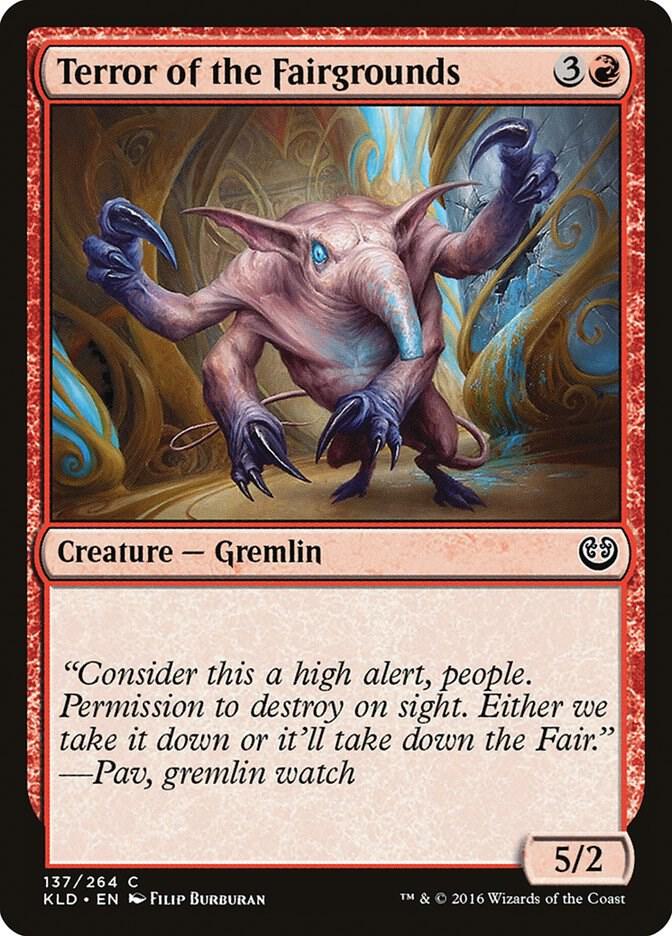 Terror of the Fairgrounds, Kaladesh 137