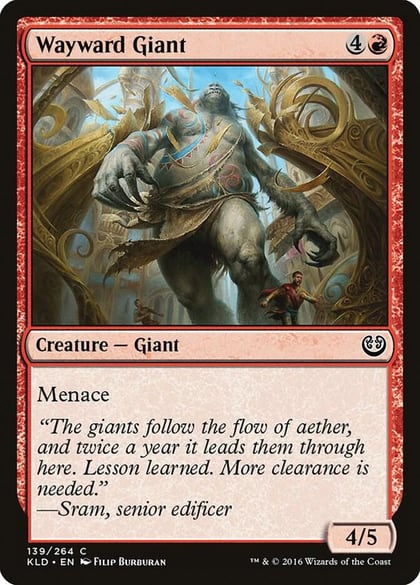 Wayward Giant, Kaladesh 139
