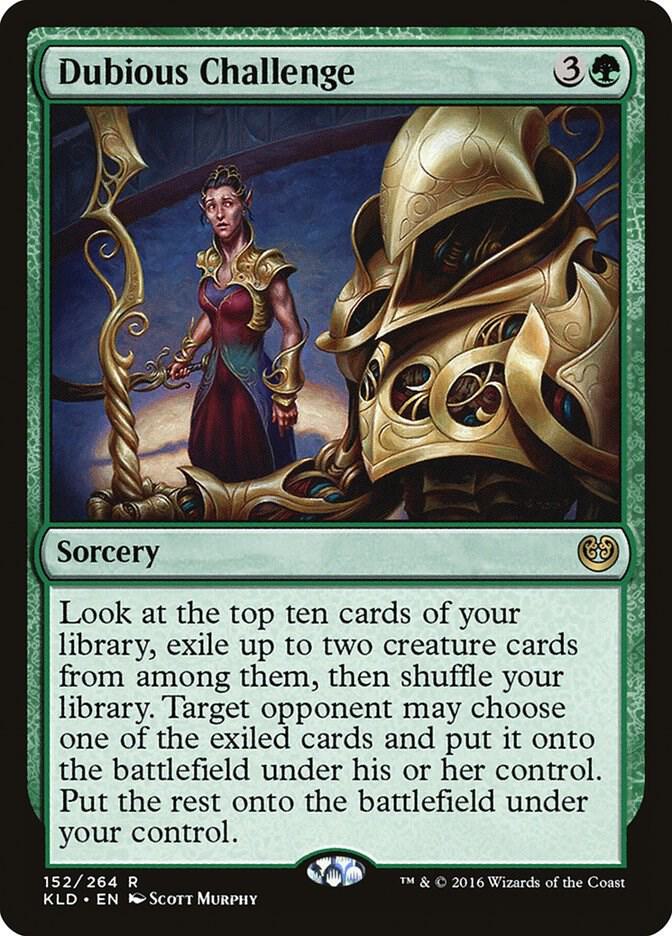 Dubious Challenge, Kaladesh 152