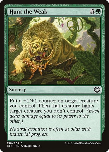 Hunt the Weak, Kaladesh 158
