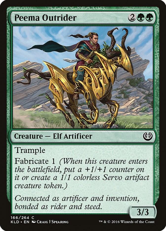 Peema Outrider, Kaladesh 166