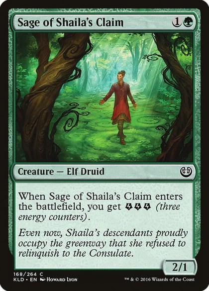 Sage of Shaila's Claim, Kaladesh 168