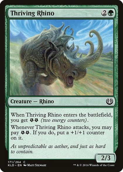 Thriving Rhino, Kaladesh 171