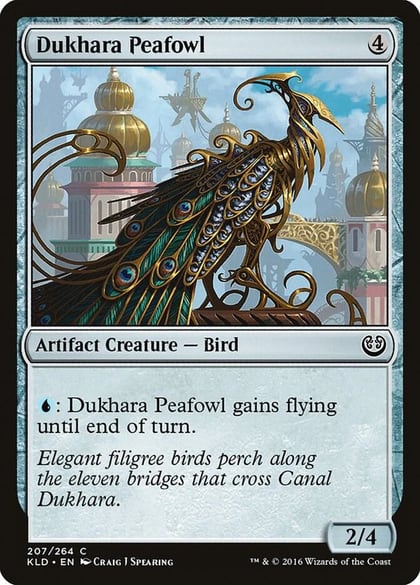 Dukhara Peafowl, Kaladesh 207