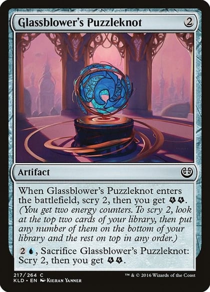 Glassblower's Puzzleknot, Kaladesh 217