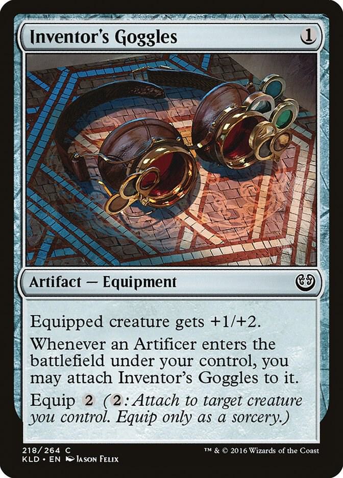Inventor's Goggles, Kaladesh 218