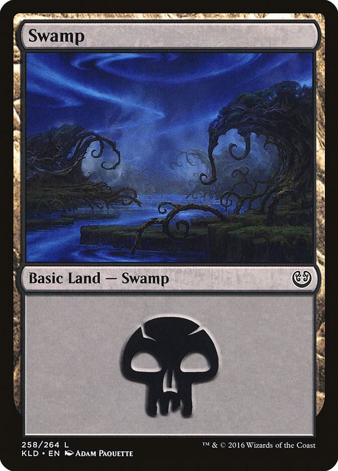 Swamp (258), Kaladesh 258
