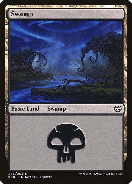 Swamp (258), Kaladesh 258