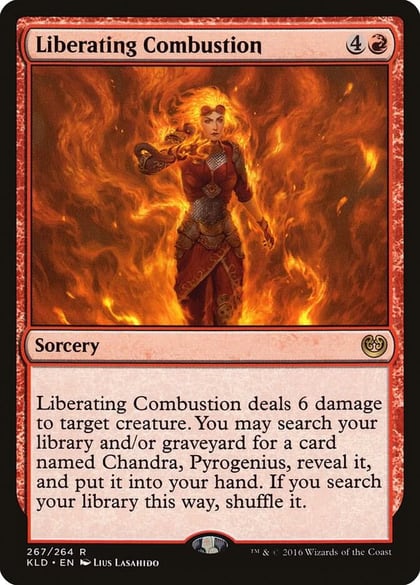 Liberating Combustion, Kaladesh 267