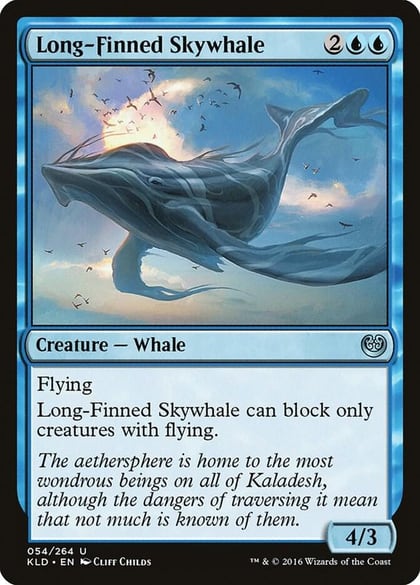 Long-Finned Skywhale, Kaladesh 54