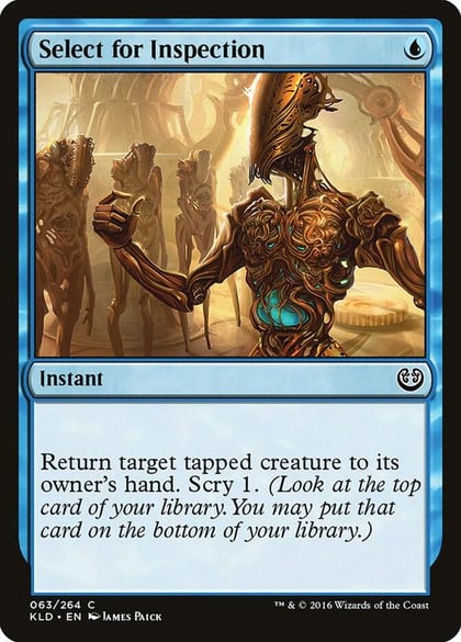 Select for Inspection, Kaladesh 63