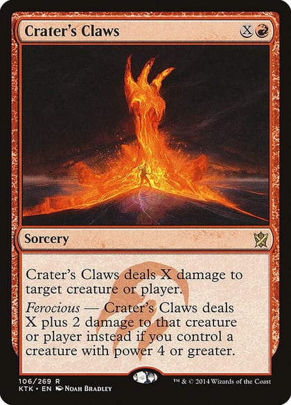 Crater's Claws, Khans of Tarkir 106