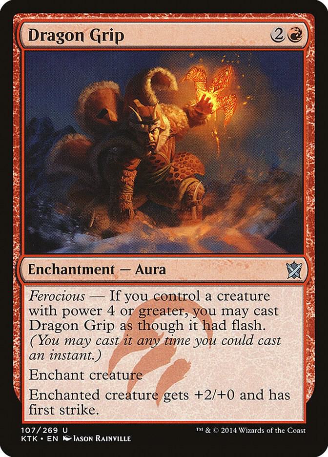 Dragon Grip, Khans of Tarkir 107