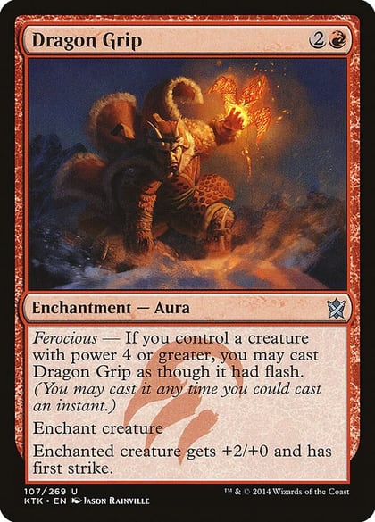 Dragon Grip, Khans of Tarkir 107