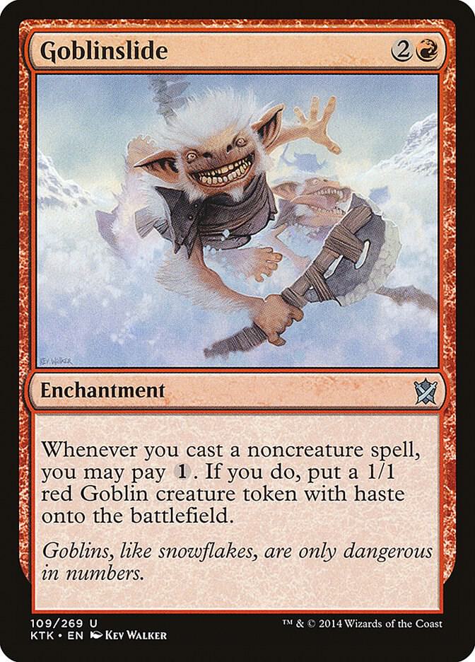Goblinslide, Khans of Tarkir 109