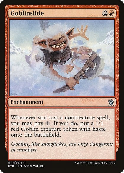 Goblinslide, Khans of Tarkir 109