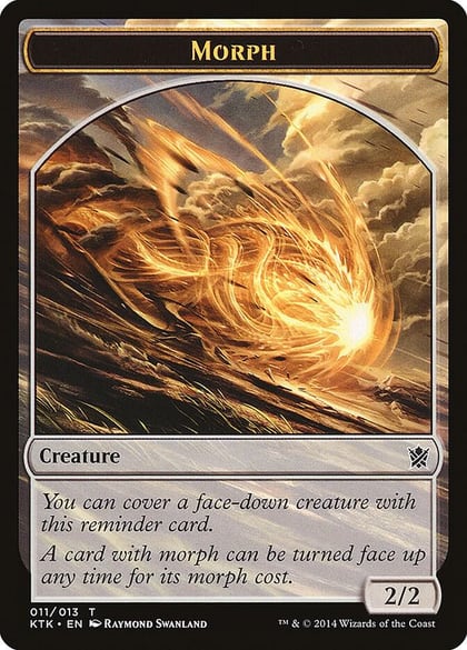 Morph Token, Khans of Tarkir 11