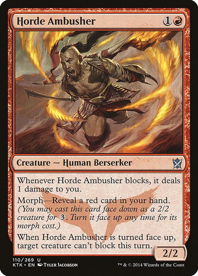 Horde Ambusher, Khans of Tarkir 110
