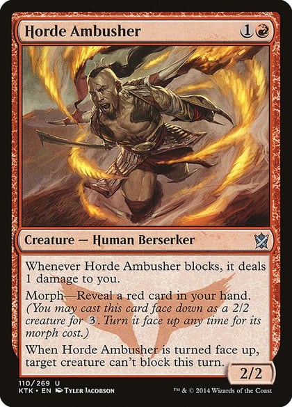 Horde Ambusher, Khans of Tarkir 110